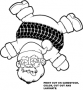 Santa Roadkill Coaster