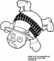Snowman Roadkill Coaster