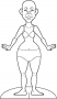 Redneck Woman Paper Doll