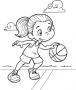 Kids Basketball Girl