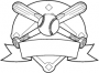 Door Plaque Baseball