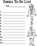 Zombie To Do List