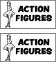 Action Figure Toy Label